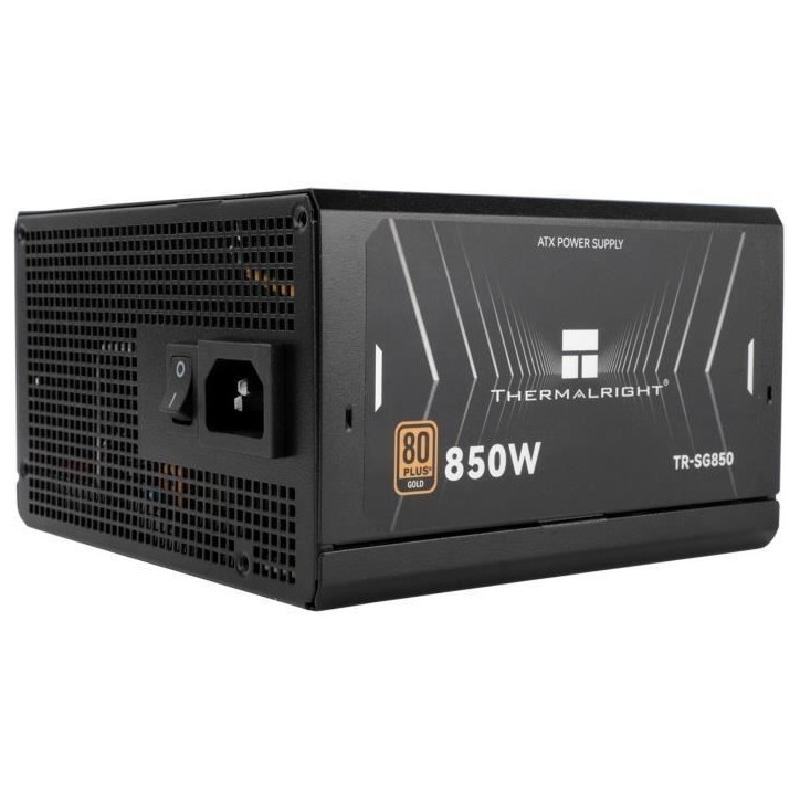 Alimentation PC modulaire - THERMALRIGHT SG850 - 80+ Gold - Noir Alimentation PC modulaire - THERMALRIGHT SG850 - 80+ Gold - Noir