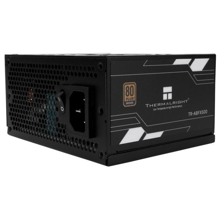 Alimentation PC non modulaire - THERMALRIGHT ABFX 500 - 80+ Bronze - Noir