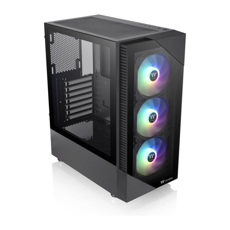 Boîtier PC Moyen Tour sans alim - THERMALTAKE View 200 TG ARGB (Noir) Boîtier PC Moyen Tour sans alim - THERMALTAKE View 200 TG ARGB (Noir)