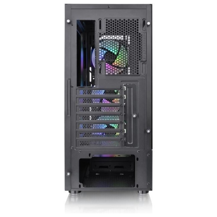 Boîtier PC Moyen Tour sans alim - THERMALTAKE View 200 TG ARGB (Noir) - ATX/Micro ATX - 3x120mm A-RGB - USB 3.0/2.0 - Verre tre Boîtier PC Moyen Tour sans alim - THERMALTAKE View 200 TG ARGB (Noir) - ATX/Micro ATX - 3x120mm A-RGB - USB 3.0/2.0 - Verre tre