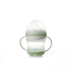 Tasse anti-fuites - THERMOBABY - Vert Céladon - 180 ml - Ergonomique