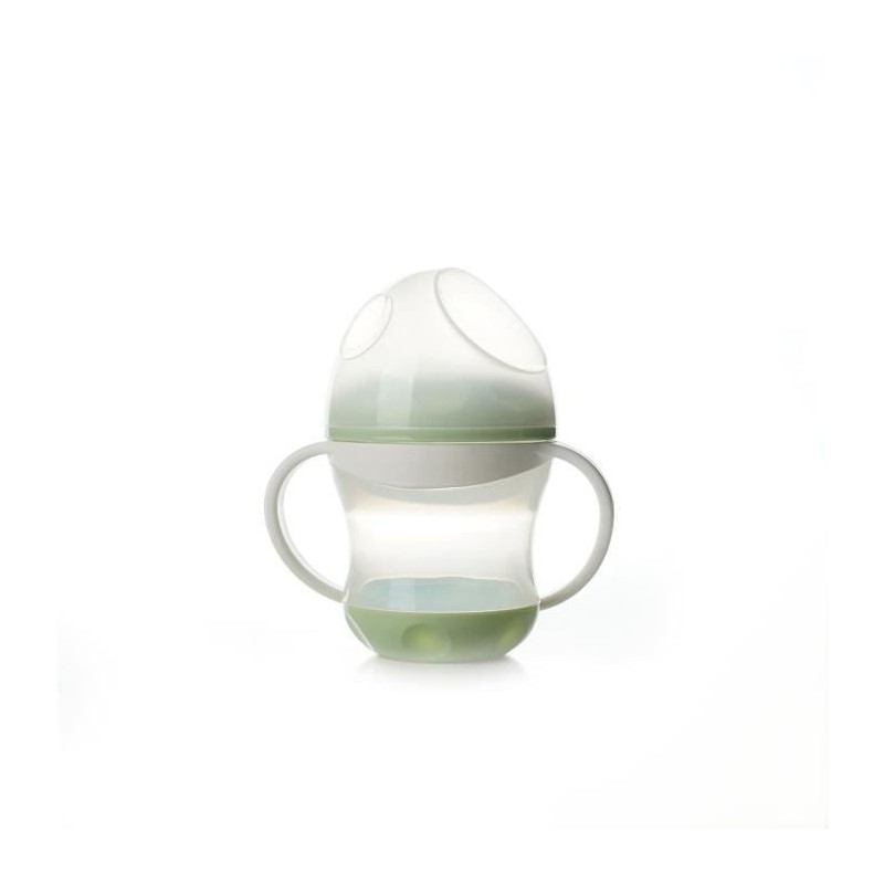 Tasse anti-fuites - THERMOBABY - Vert Céladon - 180 ml - Ergonomique Tasse anti-fuites - THERMOBABY - Vert Céladon - 180 ml - Ergonomique
