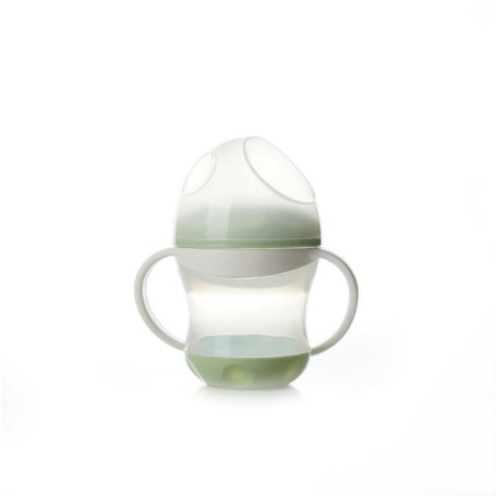 Tasse anti-fuites - THERMOBABY - Vert Céladon - 180 ml - Ergonomique