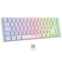 Clavier Gamer - Membrane - The G-Lab - KEYZ HYDROGEN WL - Rétroélair