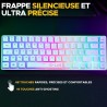 Clavier Gamer - Membrane - The G-Lab - KEYZ HYDROGEN WL - Rétroélair