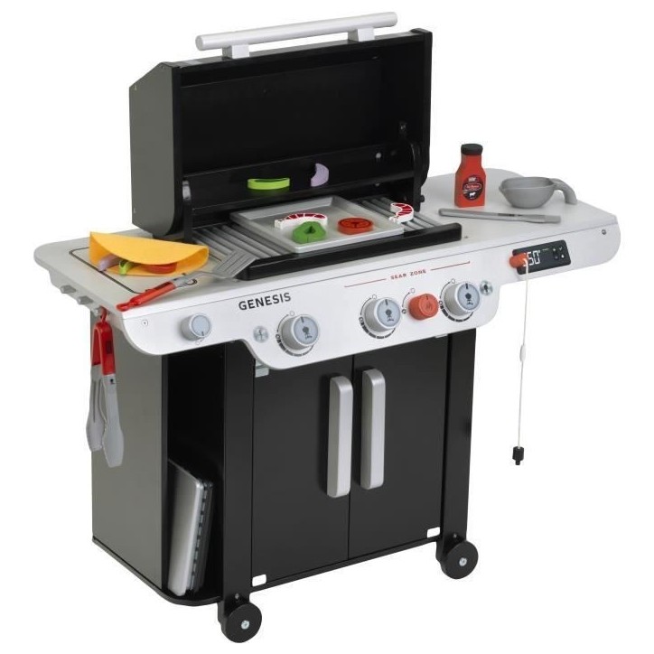 Grand barbecue Weber Genesis - KLEIN - 9445 - Bois FSC - Avec accessoires - Des 3 ans Grand barbecue Weber Genesis - KLEIN - 9445 - Bois FSC - Avec accessoires - Des 3 ans