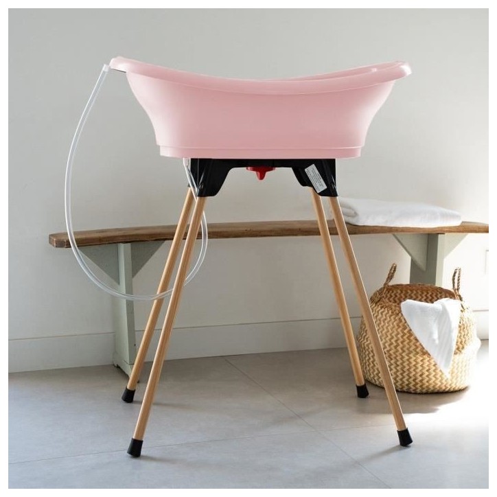 THERMOBABY Baignoire Vasco - rose poudré