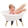 Kit baignoire VASCO Blanc Muguet : baignoire + pieds + tuyau de vidang