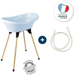 Kit baignoire VASCO Fleur Bleue - 3 en 1 - 800*500*270 - Bleu - THERMO