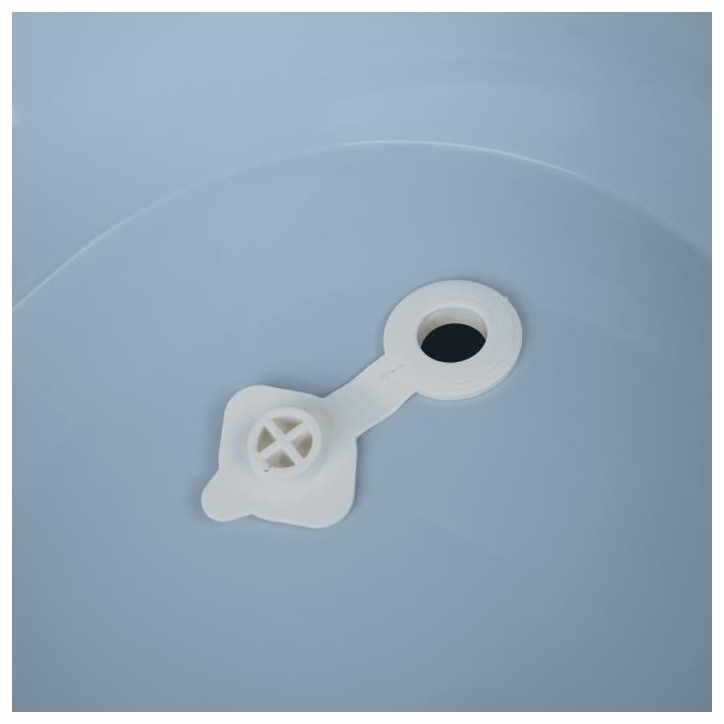 Kit baignoire VASCO Fleur Bleue - 3 en 1 - 800*500*270 - Bleu - THERMOBABY Kit baignoire VASCO Fleur Bleue - 3 en 1 - 800*500*270 - Bleu - THERMOBABY