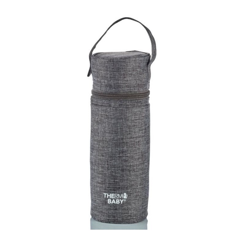 Porte biberon THERMOBABY - isotherme - gris chiné Porte biberon THERMOBABY - isotherme - gris chiné
