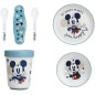Pack repas 2eme âge THERMOBABY MICKEY Assiette + gobelet + bol + set de 2 cuilleres