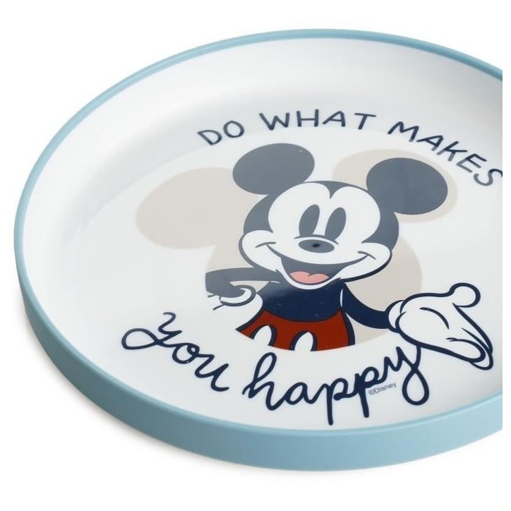 Pack repas 2eme âge THERMOBABY MICKEY Assiette + gobelet + bol + set de 2 cuilleres