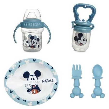 Pack repas 1er age THERMOBABY MICKEY - 1 grignoteuse + 1 bol avec cuil