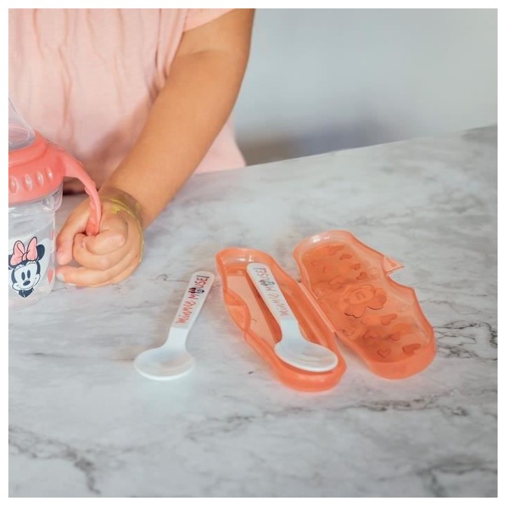Pack repas 2eme âge THERMOBABY MINNIE - Assiette + bol + gobelet + set de 2 cuilleres Pack repas 2eme âge THERMOBABY MINNIE - Assiette + bol + gobelet + set de 2 cuilleres