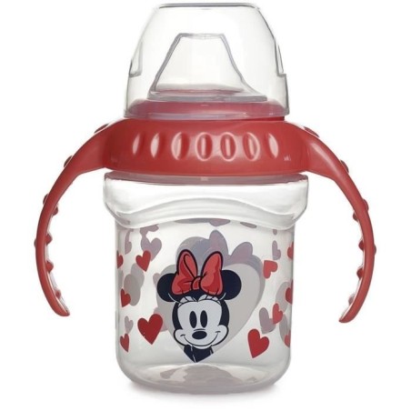Pack repas 1er age THERMOBABY MINNIE - 1 grignoteuse + 1 bol avec cuillere + 1 tasse a poignée + Set de 2 couverts