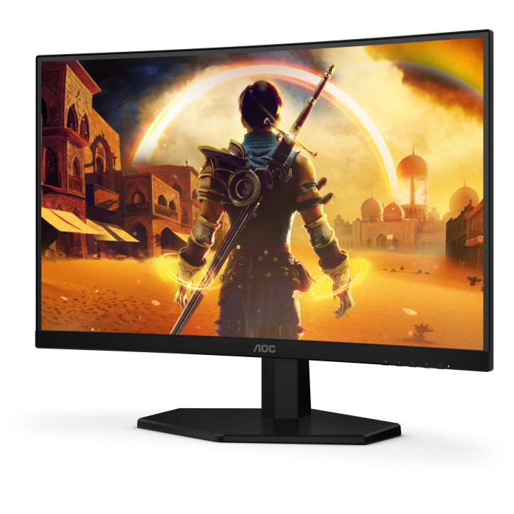 Ecran PC Gamer incurvé - AOC - 24'' - FHD - 180Hz - Dalle VA - 0,5ms - C24G42E