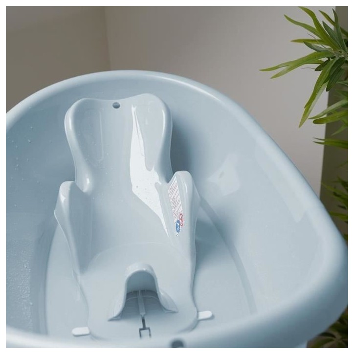 Transat de bain Daphné - THERMOBABY - Fleur bleue - Hygiene bébé - 8 kg - Mixte