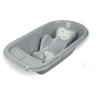 Baignoire bébé - THERMOBABY - Luxe Gris Charme - Taille adaptée - S