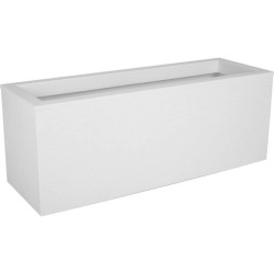 EDA Balconniere GRAPHIT UP - 25 L - 59 x 19,5 x 22,8 cm - Blanc cérus