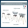 THERMOBABY BAIGNOIRE VASCO Gris Charme