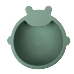 Bol ventouse - THERMOBABY - Silicone - Vert Cactus - Antidérapant et