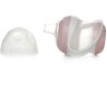 THERMOBABY Tasse anti-fuites + couv - Rose poudré