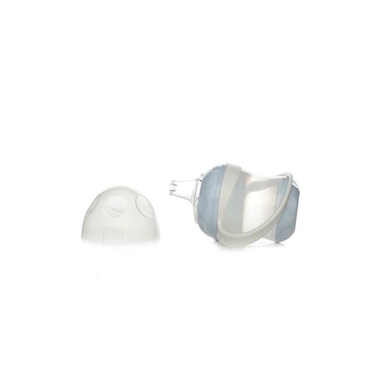 THERMOBABY Tasse anti-fuites + couv - Fleur bleue THERMOBABY Tasse anti-fuites + couv - Fleur bleue