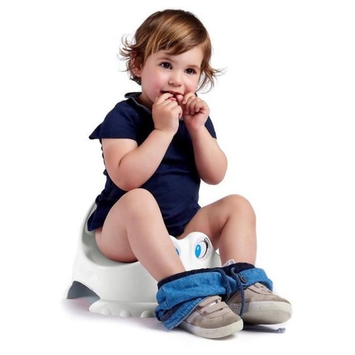 THERMOBABY Pot rigolo blanc muguet THERMOBABY Pot rigolo blanc muguet