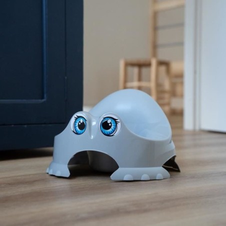 Pot rigolo - THERMOBABY - Sans BPA - Fleur bleue