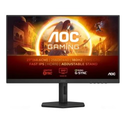 Ecran PC Gamer - AOC - 27 - QHD - 180Hz - Dalle Fast IPS - 1ms - Ajust
