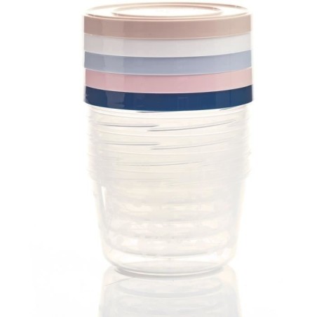 Lot de 5 boîtes de conservation - THERMOBABY - 250 ml - Hermétiques