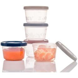Lot de 5 boîtes de conservation - THERMOBABY - 250 ml - Hermétiques