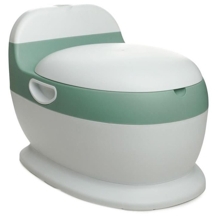 Mini toilette - THERMOBABY - Vert Sauge - Confortable avec bruit de chasse d'eau