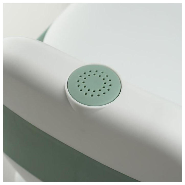Mini toilette - THERMOBABY - Vert Sauge - Confortable avec bruit de chasse d'eau