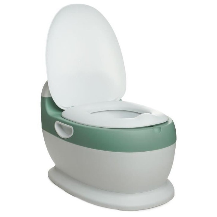 Mini toilette - THERMOBABY - Vert Sauge - Confortable avec bruit de chasse d'eau