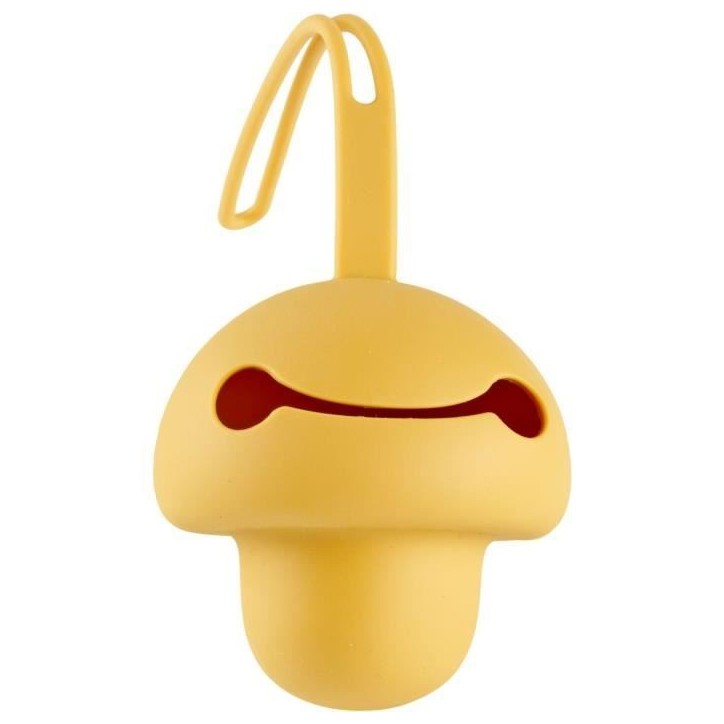 Range tétine - THERMOBABY - Silicone - Jaune Miel - Doux et sans BPA Range tétine - THERMOBABY - Silicone - Jaune Miel - Doux et sans BPA