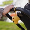 Range tétine - THERMOBABY - Silicone - Jaune Miel - Doux et sans BPA