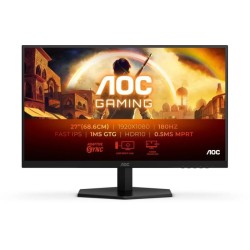 Ecran PC Gamer - AOC - 27 - FHD - 180Hz - Dalle Fast IPS - 0,5ms - Aju