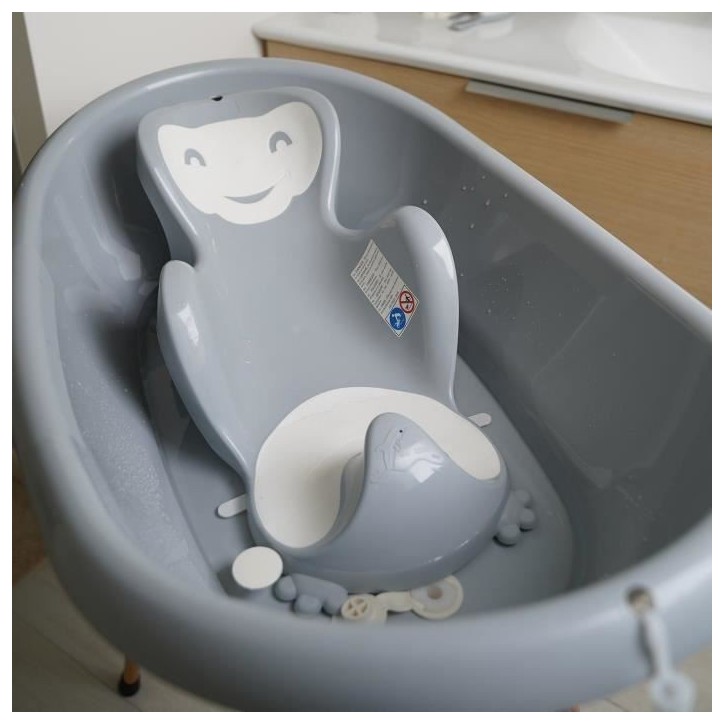 THERMOBABY TRANSAT DE BAIN BABYCOON© Gris Charme THERMOBABY TRANSAT DE BAIN BABYCOON© Gris Charme