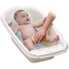 THERMOBABY Transat de bain babycoon - Fleur bleue