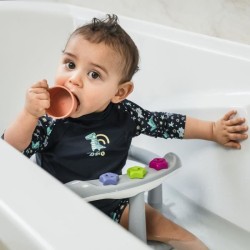 THERMOBABY Anneau de bain aquababy - Fleur bleue