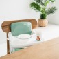 Rehausseur de chaise - THERMOBABY - GUSTO 2-en-1 - Vert Sauge - Evolutif et transportable