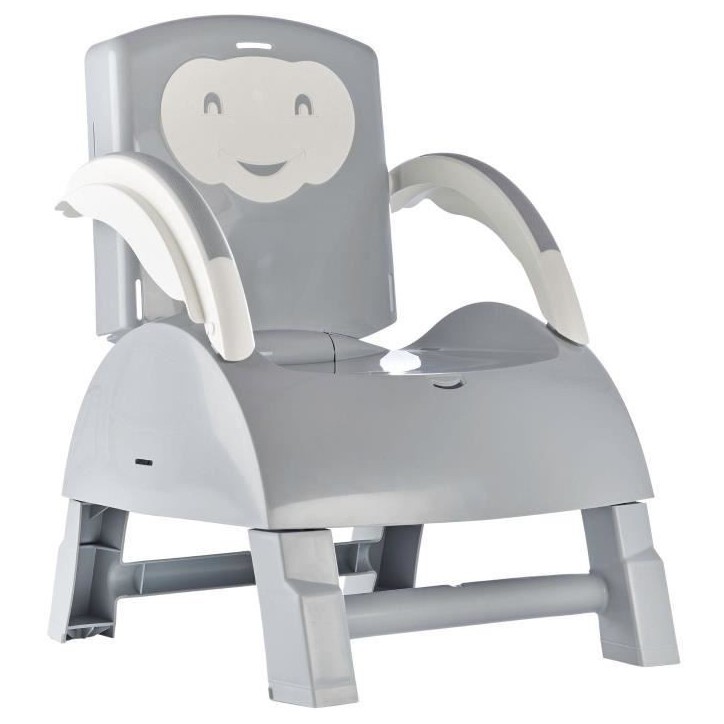 THERMOBABY REHAUSSEUR de Chaise 2 en 1 Gris Charme THERMOBABY REHAUSSEUR de Chaise 2 en 1 Gris Charme