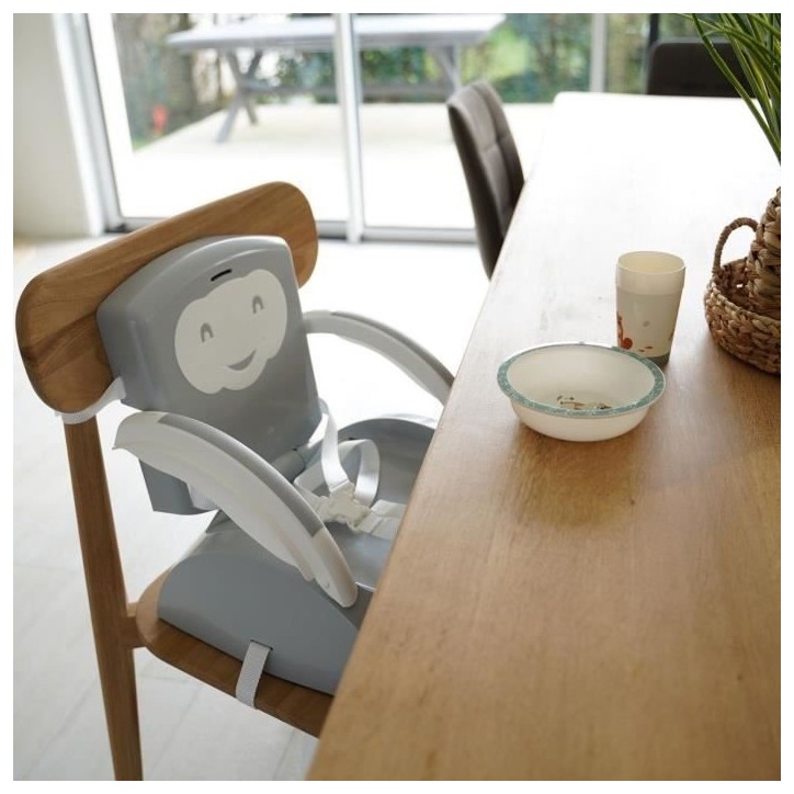 THERMOBABY Rehausseur de chaise - Marron glacé THERMOBABY Rehausseur de chaise - Marron glacé