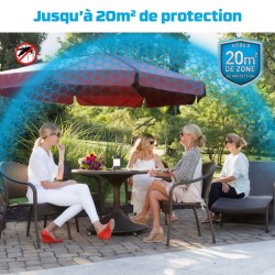 Appareil Anti-Moustiques et Moustiques Tigre sans fil - Lanterne Noire