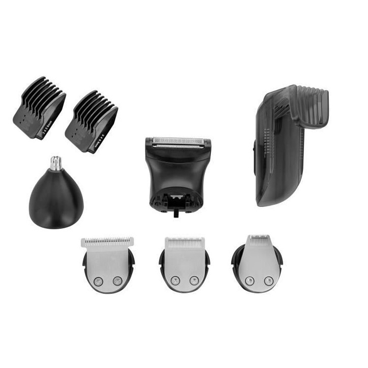Tondeuse 5 en 1 THE BARB' XPERT 6047 - Multifonction - Avec rasoir a grilles pour barbe Tondeuse 5 en 1 THE BARB' XPERT 6047 - Multifonction - Avec rasoir a grilles pour barbe