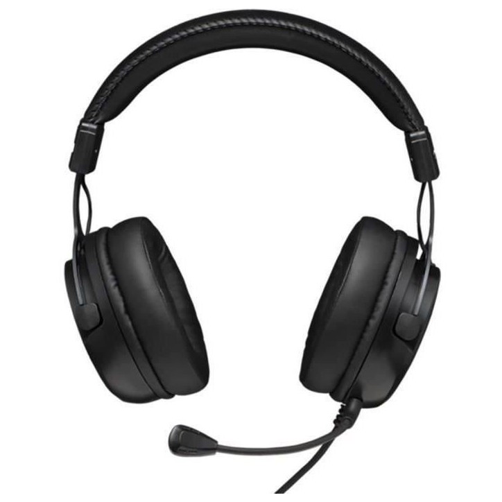 Casque Gamer Filaire - THE G-LAB - KORP TITANIUM - Microphone - PC/PS4/Xbox One - Noir Casque Gamer Filaire - THE G-LAB - KORP TITANIUM - Microphone - PC/PS4/Xbox One - Noir