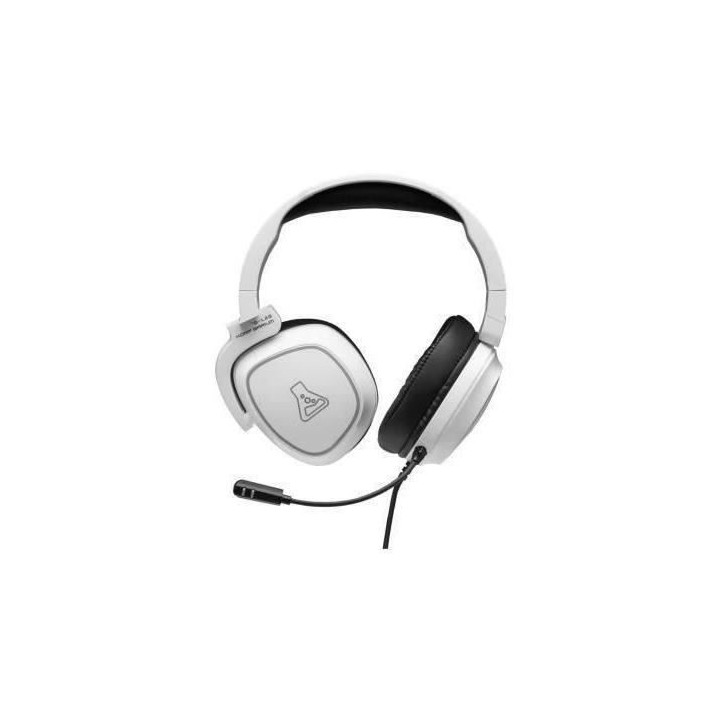 Casque Gamer filaire - THE G-LAB - KORP BARIUM - Blanc Casque Gamer filaire - THE G-LAB - KORP BARIUM - Blanc