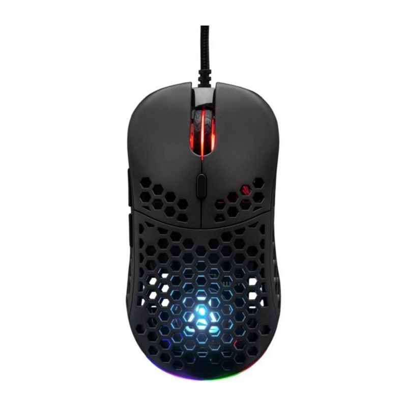 Souris Gamer filaire - The G-Lab - KULT-OXYGEN - RGB - 12800 DPI - Noi Souris Gamer filaire - The G-Lab - KULT-OXYGEN - RGB - 12800 DPI - Noi